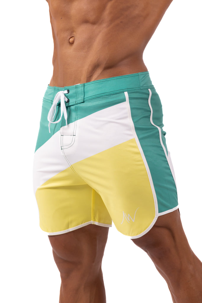 ALITE WEAR ボードショーツ グリーングラデーション ALITE WEAR