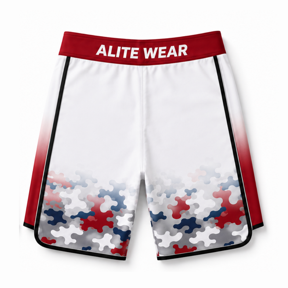 ATACS competition board shorts front view | ALITE WEAR