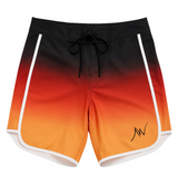 Red Lava Men's Physique Board Shorts | ALITE WEAR