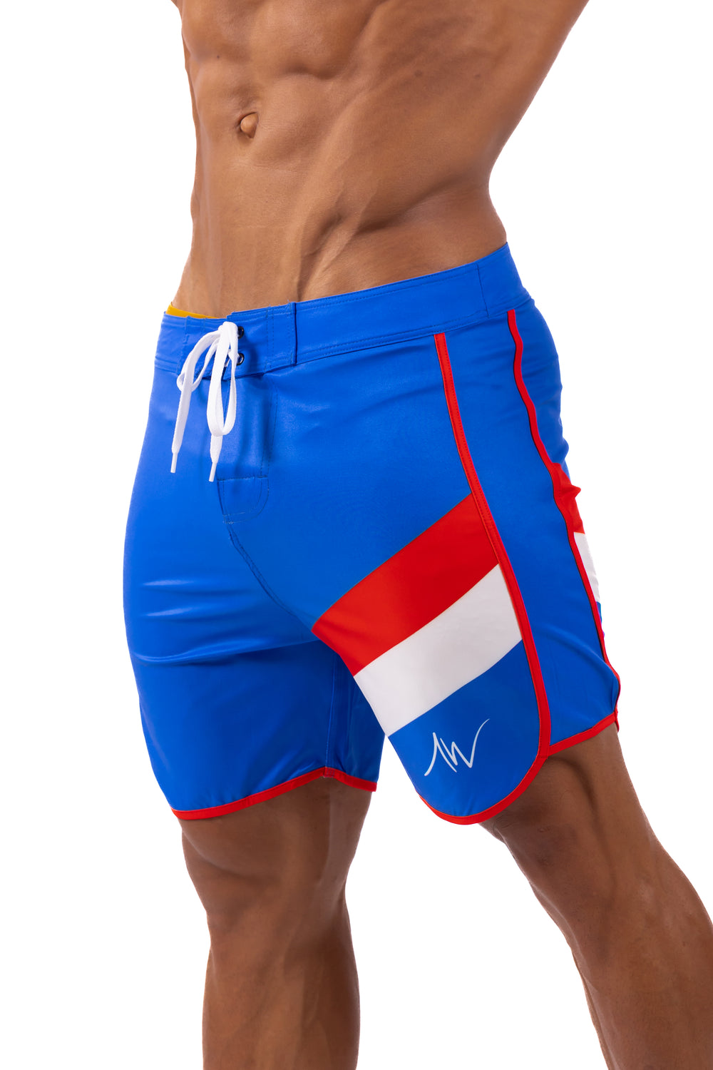 Intense Blue Men's Physique Board Shorts | ALITE WEAR