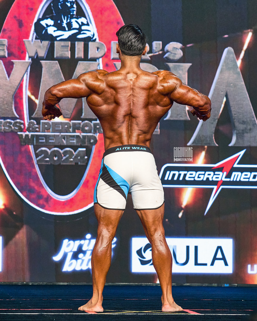 THE STATEMENT Men's Physique Board Shorts | ALITE WEAR