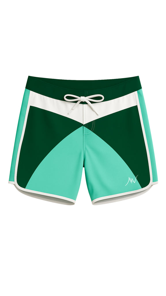 ALITE WEAR ボードショーツ グリーングラデーション FIELD FLEX Men's Physique Board Shorts | ALITE WEAR