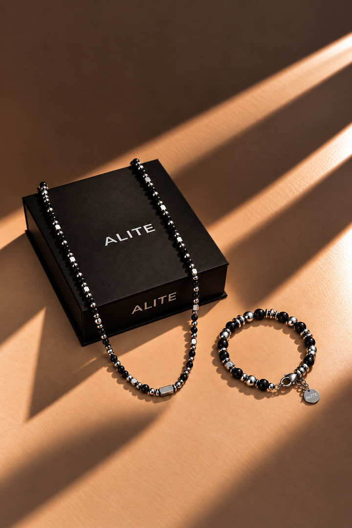 GEMSTONE SET - Necklace + Bracelet