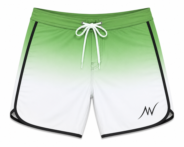 Faded Green green-to-white gradient Men&