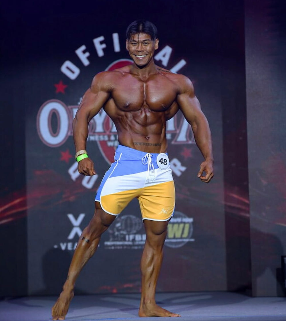 Blue Tangerine Men's Physique Board Shorts | ALITE WEAR