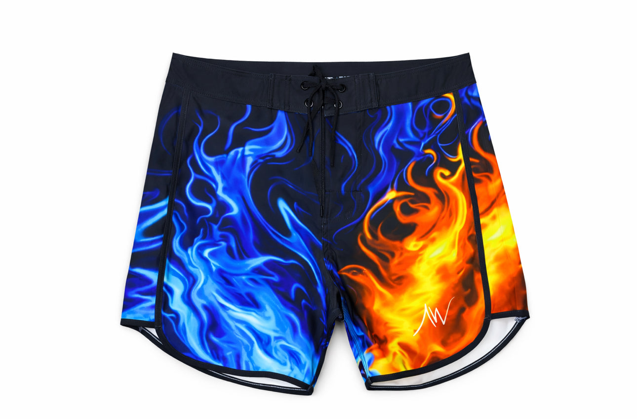 Men's Physique Board Shorts | IFBB Competition Shorts | ALITE WEAR