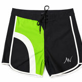 Toxic Green Men's Physique Board Shorts | ALITE WEAR