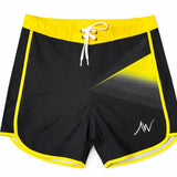 Yellow Flash Men's Physique Board Shorts | ALITE WEAR