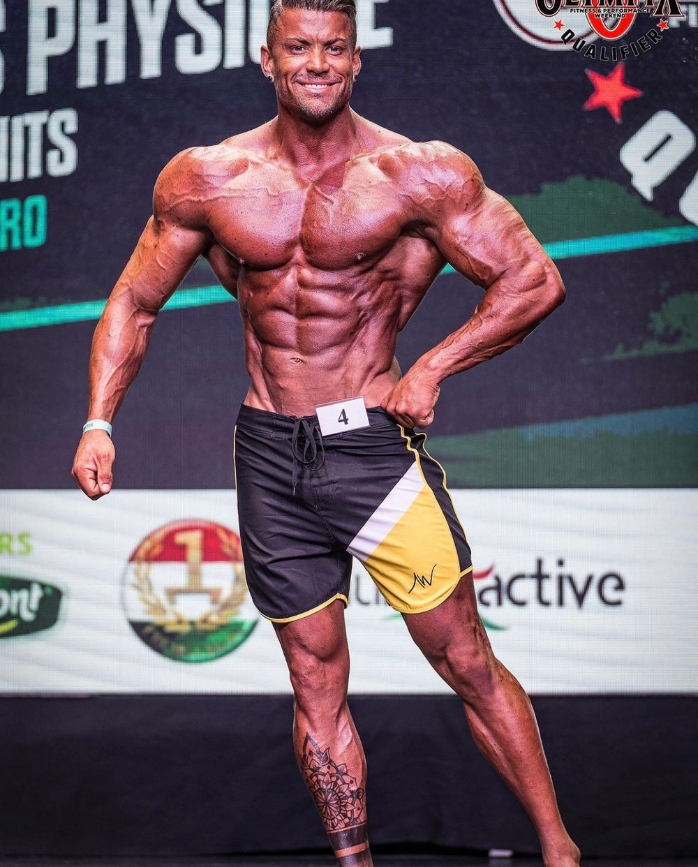 Legendary IFBB NPC competition board shorts | ALITE WEAR