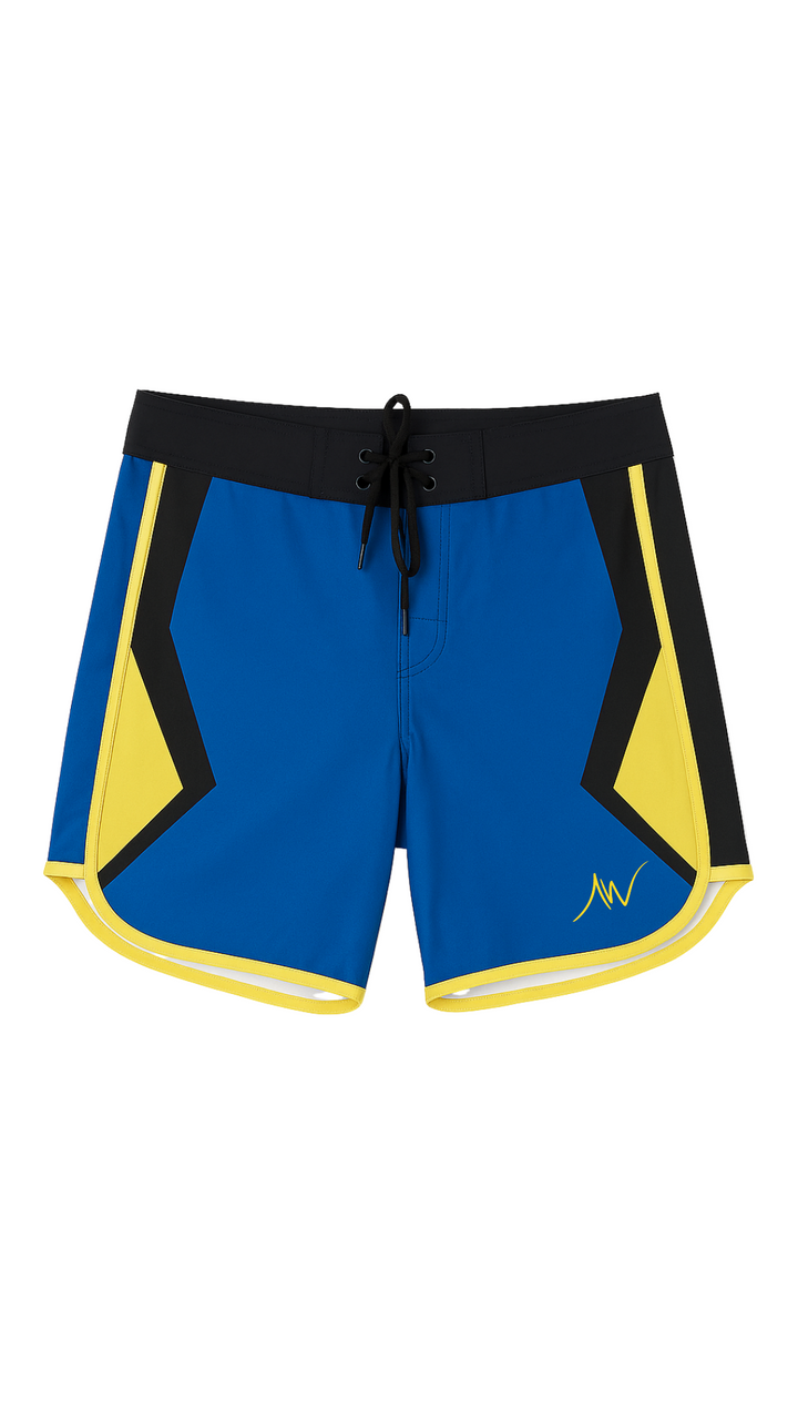 Blue Venom blue black and yellow angular Men&