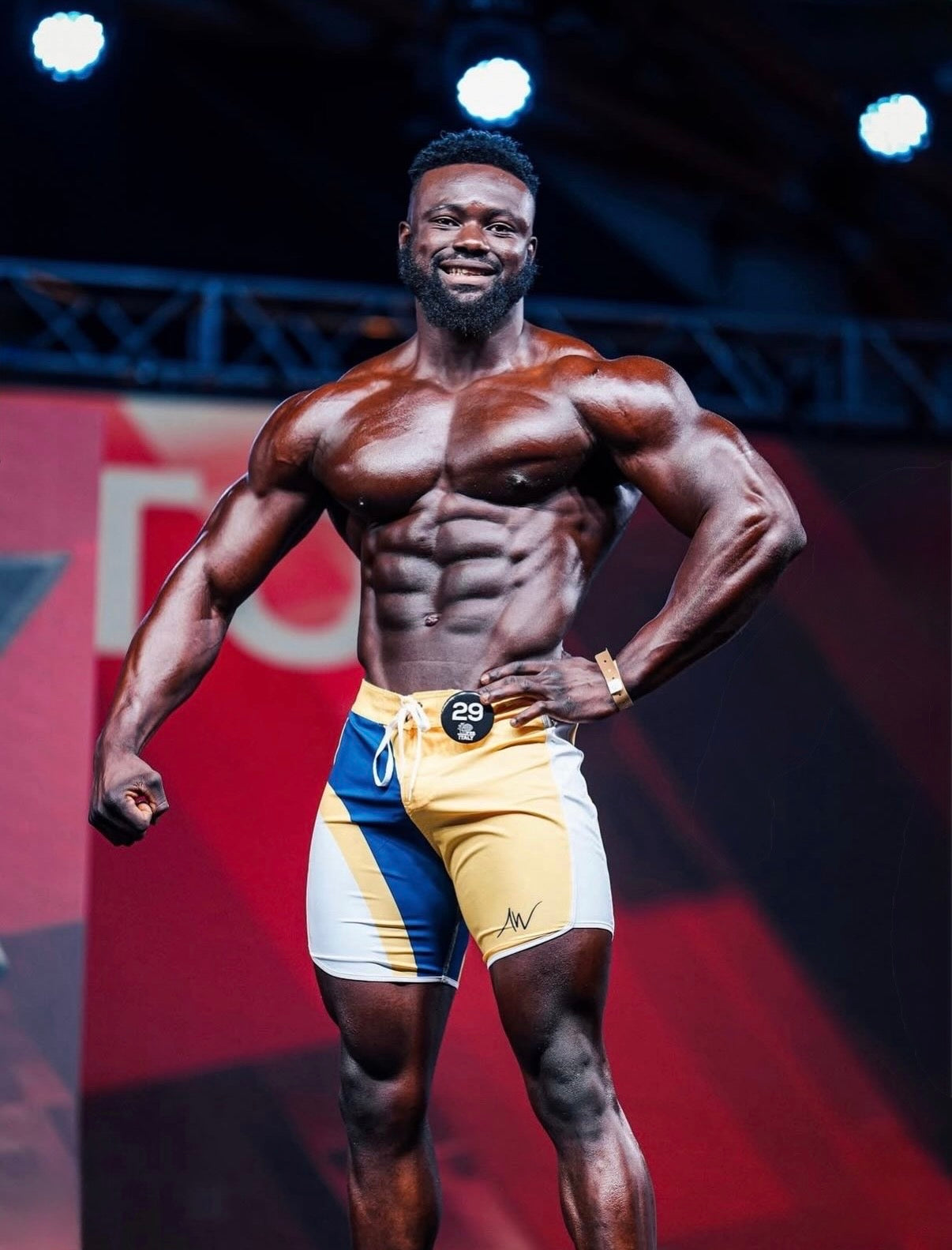 Men's Physique Board Shorts | IFBB Competition Shorts | ALITE WEAR
