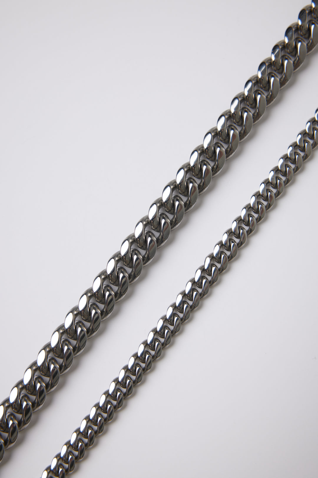 ALITE WEAR ELITE silver link chain necklace in 316L stainless steel - view 4