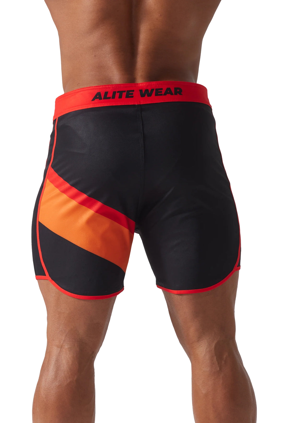 Orange & Black Men's Physique Board Shorts - Stand Out in Style Orange & Black Men's Physique Board Shorts - Stand Out in Style